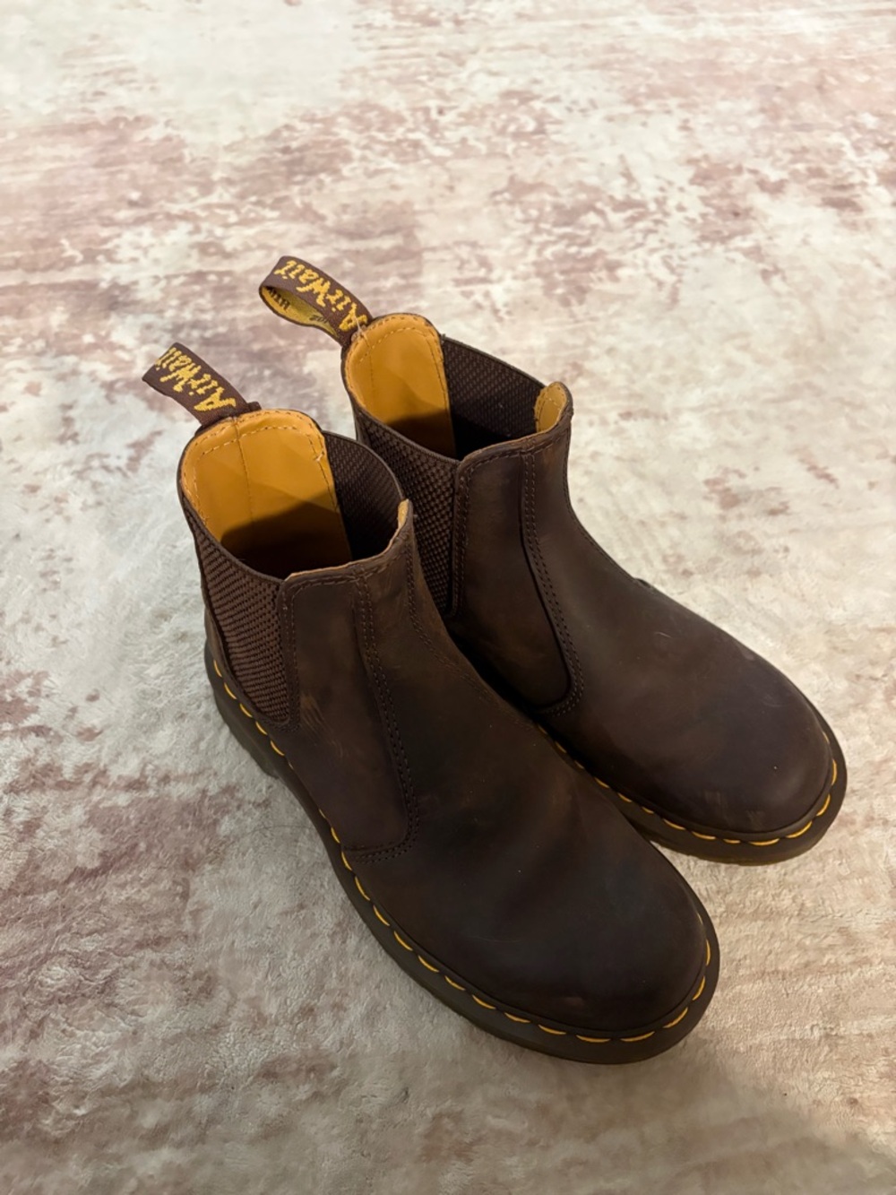 Dr. Martens 2976 Crazy Horse Leather Chelsea Boots